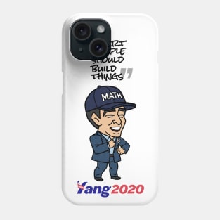 Yang - Smart people should build things Phone Case