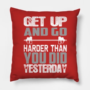 Get Up and Go Pillow