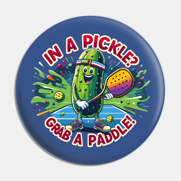 In a Pickle? Grab a Paddle Pin by mrnesi