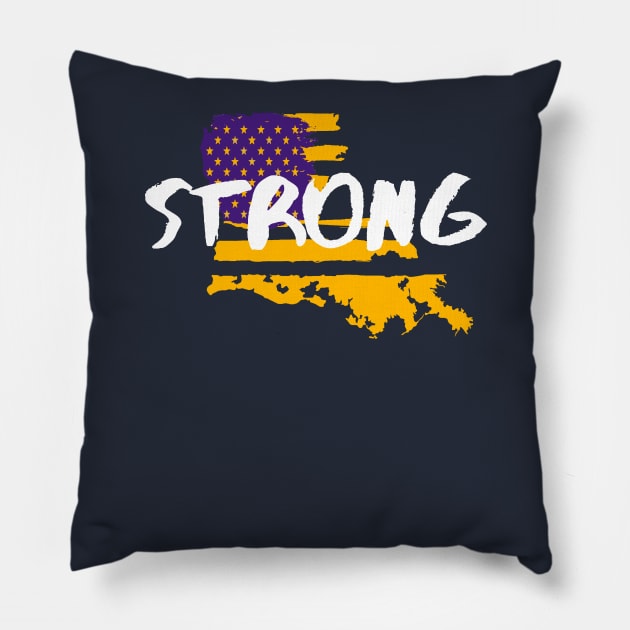 LA Strong! Pillow by Gsweathers