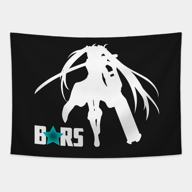 Black Rock Shooter Tapestry by sfajar