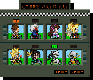 Overkart Character Select Magnet