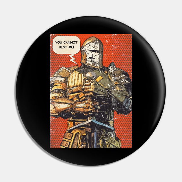 Knight For Honor Pin by Durro