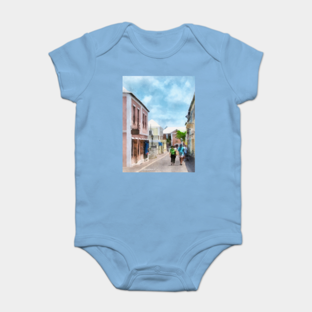 Caribbean A Street In St George S Bermuda Bermuda Body Bebe Teepublic Fr Caribbean A Street In St George S Bermuda Bermuda Body Bebe Teepublic Fr