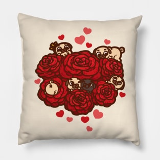 Red Roses Puglie Pillow