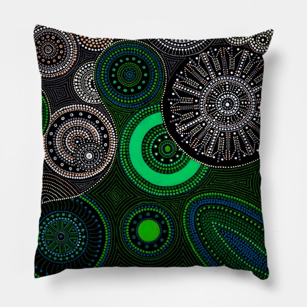 Pathway to Devastation Pillow by koorikicksart