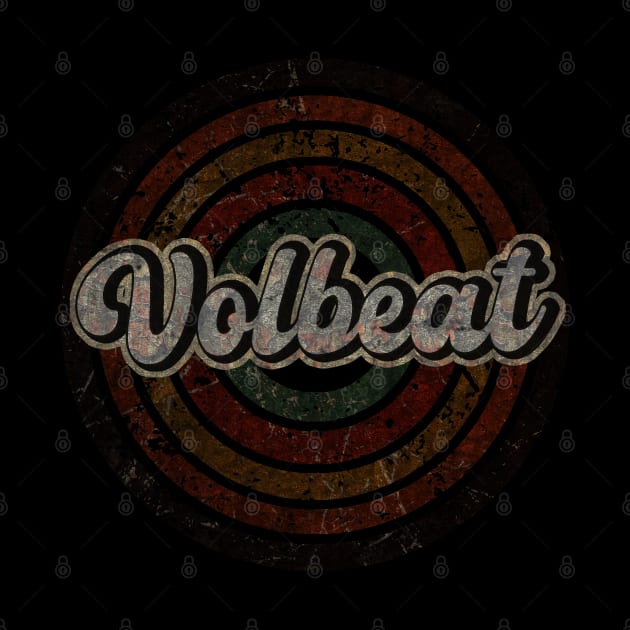 Volbeat vintage design on top by agusantypo