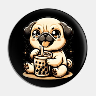 Kawai Cute Pug Pin