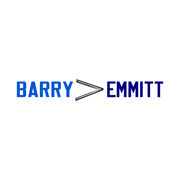 Barry is greater than Emmitt by Retro Sports