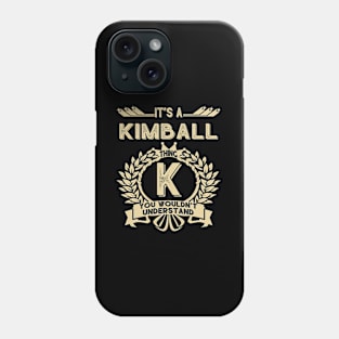 Kimball Phone Case