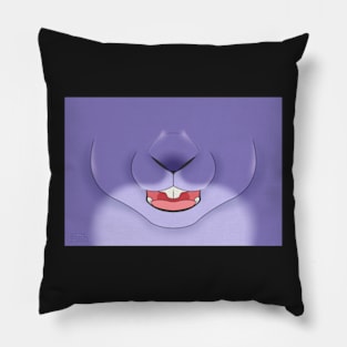 Sugar Purple Bunny Face Pillow