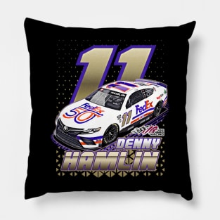 Denny Hamlin 11 Pillow