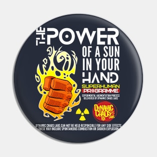 Superhuman Program - Get Super Powers Pin