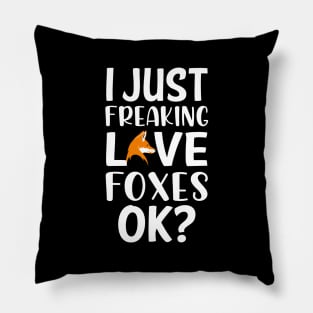 Love Foxes Pillow