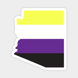 Arizona Non-Binary Pride Magnet