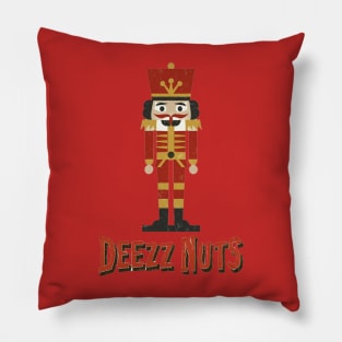 Deez Nuts Nutcracker Pillow