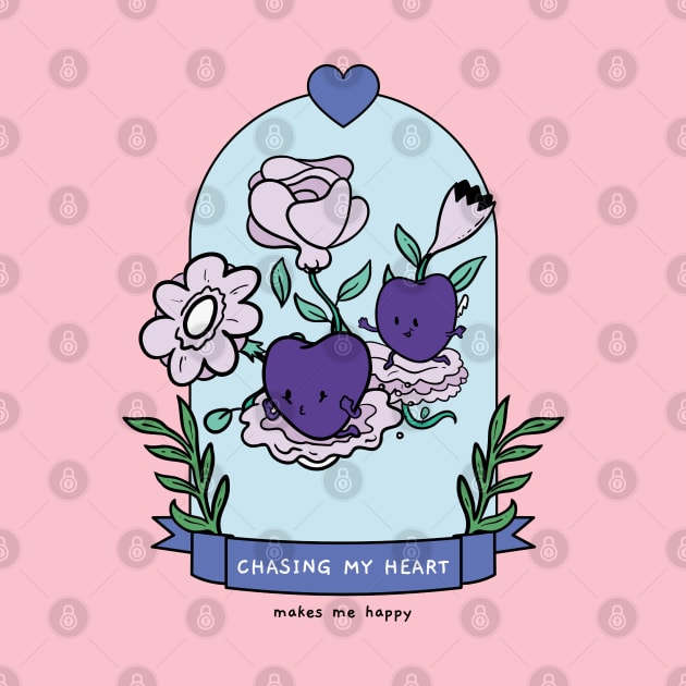 Heart Chasing - Hearts in a Glass Jar by JettDes