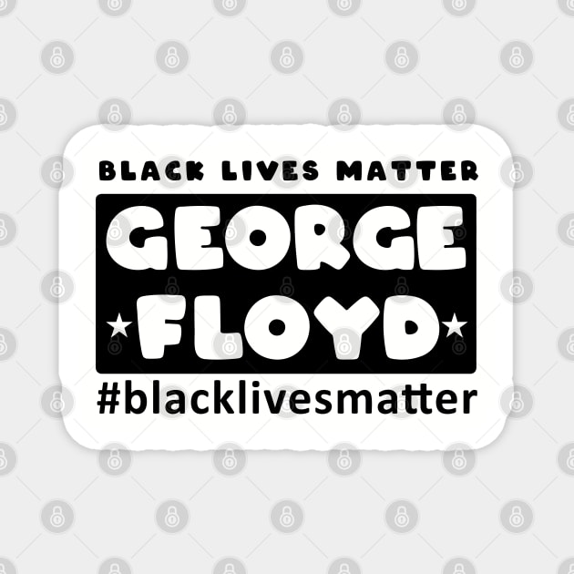 black lives matter, I can't breathe, George Floyd, Stop killing black people, Black history Magnet by UrbanLifeApparel