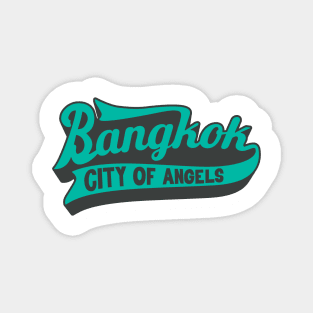 Stylish Bangkok Lettering Magnet