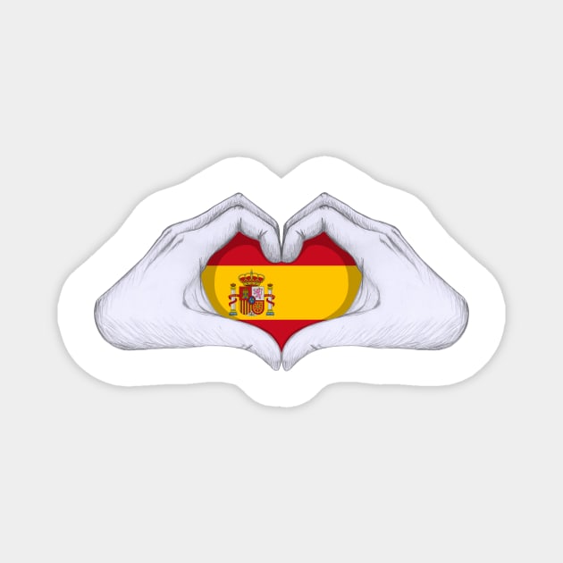 Spain Magnet by redmay