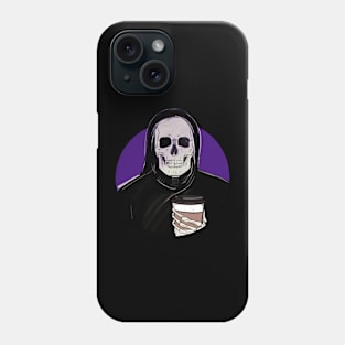 Death before Decaf Phone Case