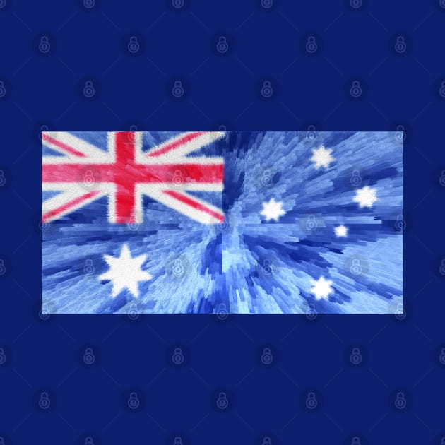 Extruded flag of Australia by DrPen