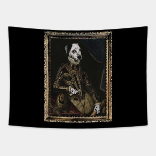 Dalmatian Renaissance Portrait Tapestry