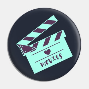 Clapperboard Pin