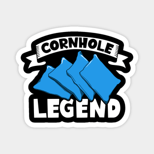 Cornhole legend Magnet