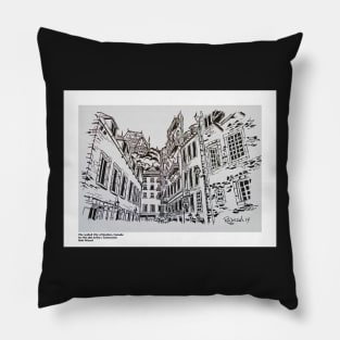 The walled City of Quebec, Canada Pillow