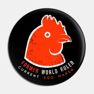 Tiny dinosaur Chicken. Ex-world ruler, current egg maker Pin