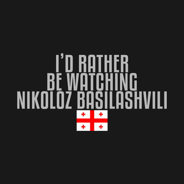 I'd rather be watching Nikoloz Basilashvili by mapreduce