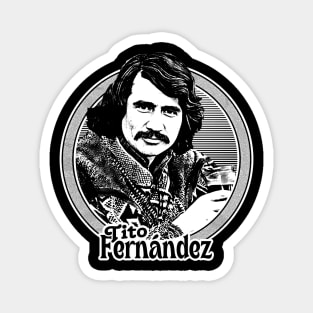 Tito Fernández / Retro Style Fan Art Magnet