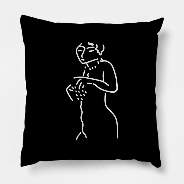 Abstract Drawing 1 Pillow by isstgeschichte