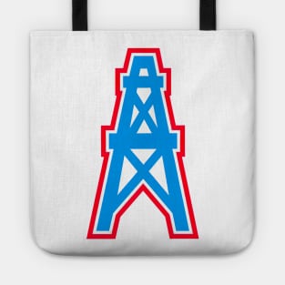 Defunct Teams Vintage Houston Oilers Satire Mark Tote