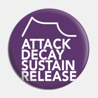 Attack, Decay, Sustain, Release Synthesizer Pin