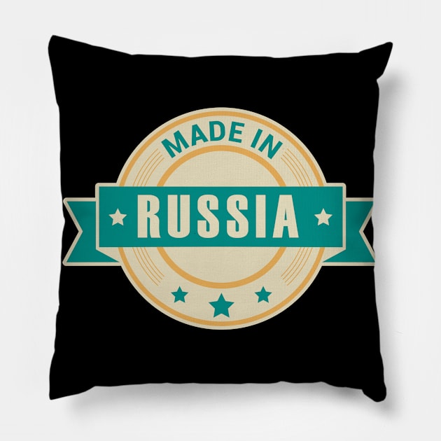 Made in Russland Pillow by schuhboutique-finke