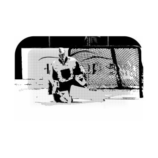 Warming Up - Ice Hockey Goalie T-Shirt