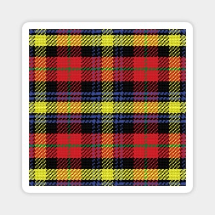 Scottish tartan Black Watch, black, yellow, red Magnet