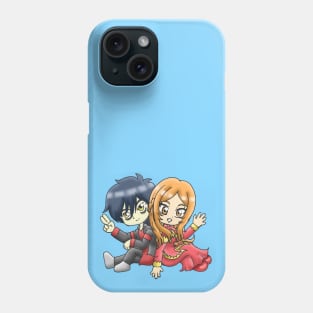 CHIBI ANIME ROME AND JULI Phone Case