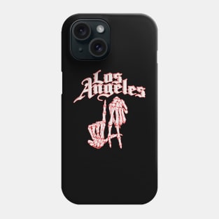 Los Angeles, Unisex Black, City Quote Design, Casual And Comfortable, Gift Idea For, Travel Lovers . Phone Case