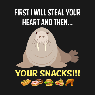 Steal Heart Walrus 05 T-Shirt