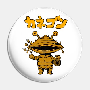 Coin Monster Kanegon Pin