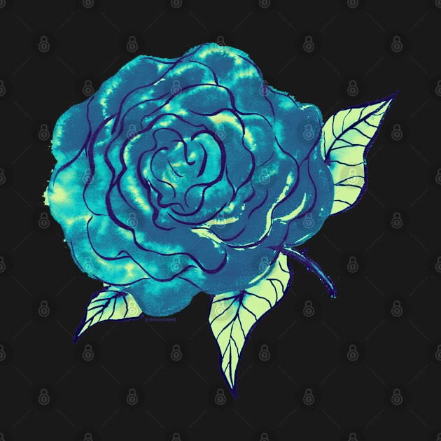 Blue Rose by miacomart