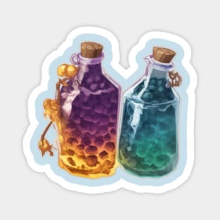 Dungeons and Dragons Magical Fantasy Mysterious Potions Magnet