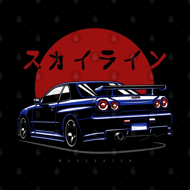 R34 GTR by Markaryan