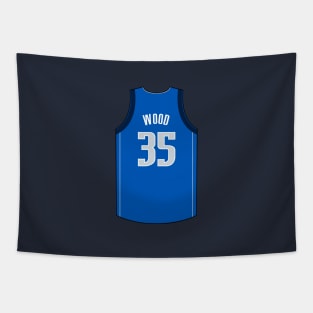 Christian Wood Dallas Jersey Qiangy Tapestry