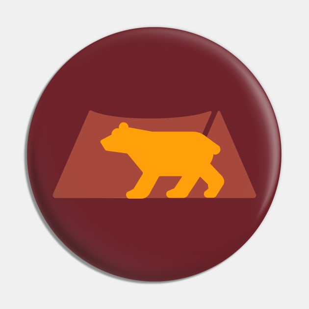 Camping Bear Pin by L'Appel du Vide Designs by Danielle Canonico