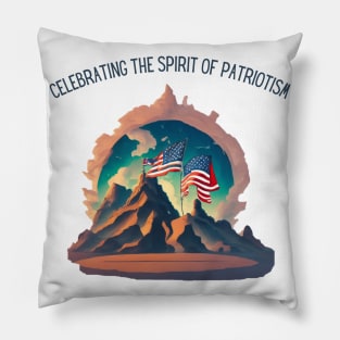 The Spirit of Patriotism Pillow