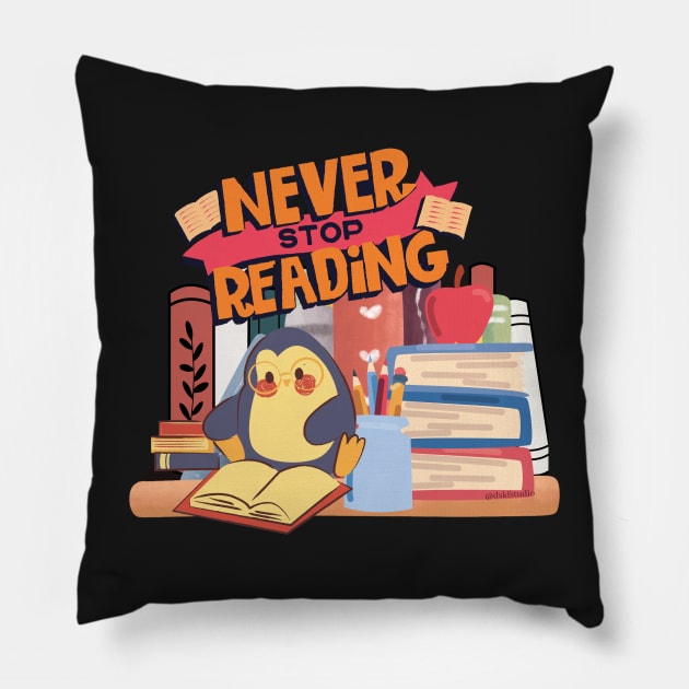 Pengha reads Pillow by dskfstudio